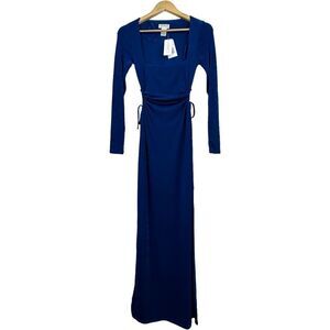 L*Space Revolve Square Neck Maxi Devon Dress NWT S
